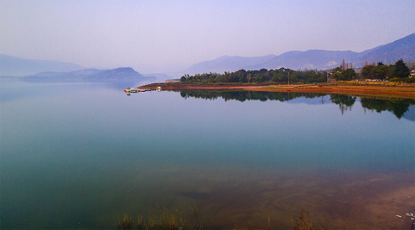 阳羡湖深氧公园图片