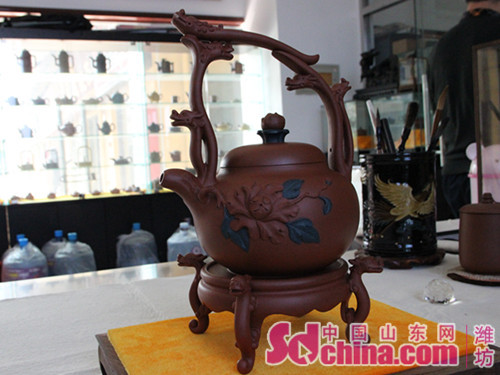 中国制壶大师锻造紫砂精品祝福文展会
