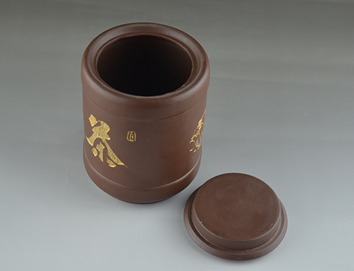 做客户满意的茶叶罐-宜兴双马紫砂茶叶罐
