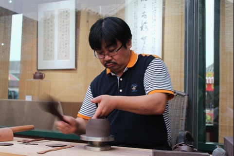艺萃闲庭文化沙龙•紫砂与书画交流会山海关举办