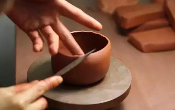 紫砂壶石瓢制作过程