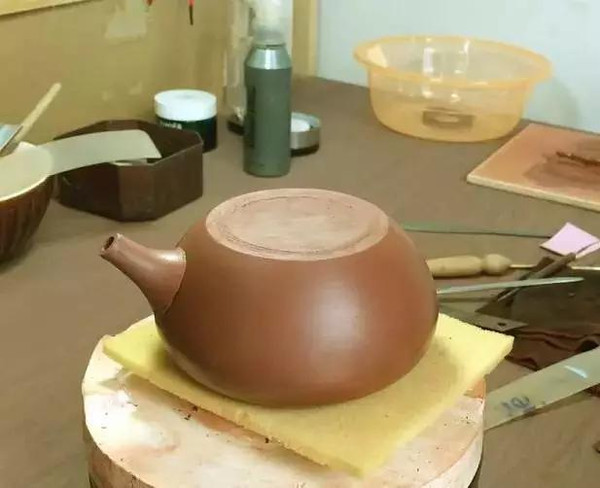 紫砂壶石瓢制作过程