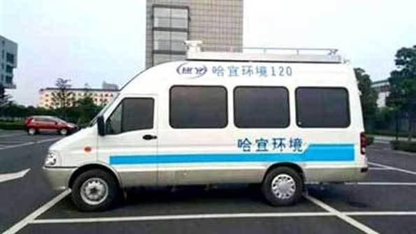 首辆环保应急服务平台车亮相江苏宜兴