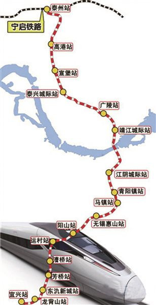 盐泰锡常宜城轨为宜兴提速碧桂园迎发展新机遇