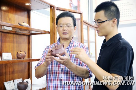 环网记者带您走进唐山陶博会紫砂世界(组图)