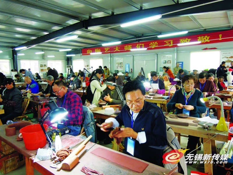 技艺精湛省级陶艺大师齐聚宜兴亮绝活[图]