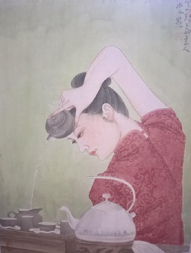 紫砂与女人的随想