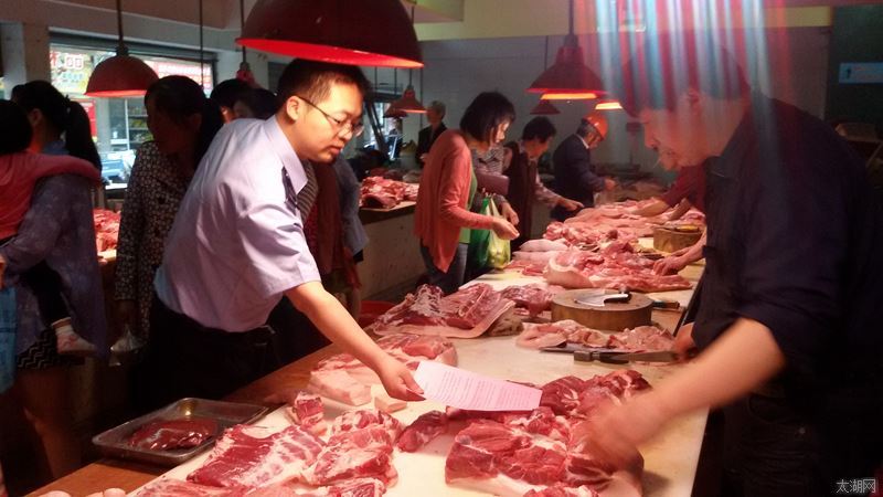 宜兴市动卫生监督所积极开展肉品质量安全宣传活动