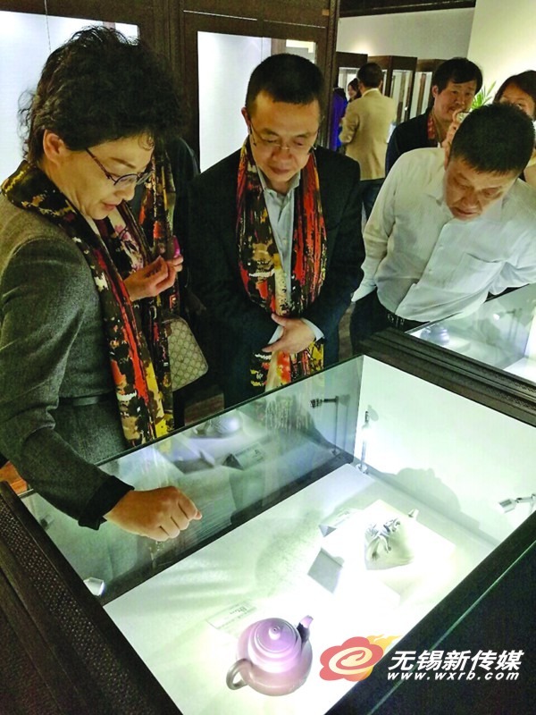 昨日一带一路宜兴紫砂巡展在上海揭幕