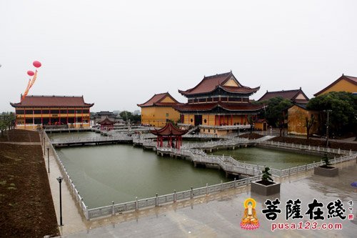 江苏省宜兴临津禅寺露天大佛奠基暨地藏菩萨开光法会举行