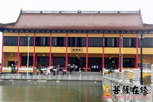 江苏省宜兴临津禅寺露天大佛奠基暨地藏菩萨开光法会举行
