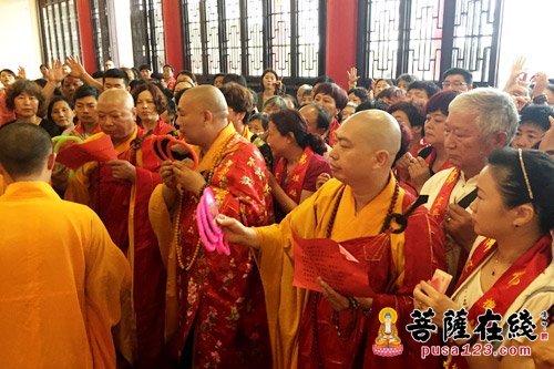 江苏省宜兴临津禅寺露天大佛奠基暨地藏菩萨开光法会举行