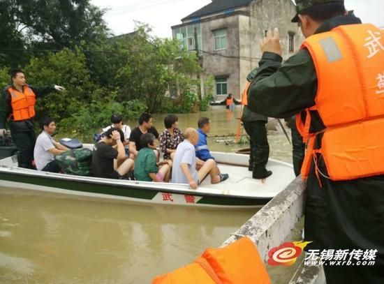 江苏最大雨量出现在宜兴降雨量达181.5毫米