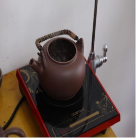 实用与艺术的结合--刘家珍紫砂烧水壶展