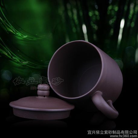 【导购】依立紫砂厂供应宜兴天然紫砂君子杯