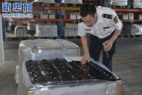 宜兴检验检疫局严把进口蓄电池质量