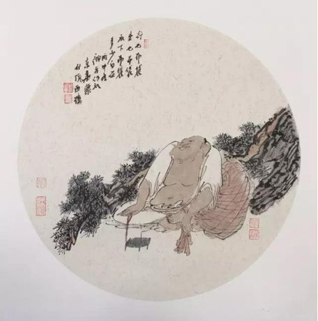 中国画画家顾平逍遥山水中国画展在宜兴举办