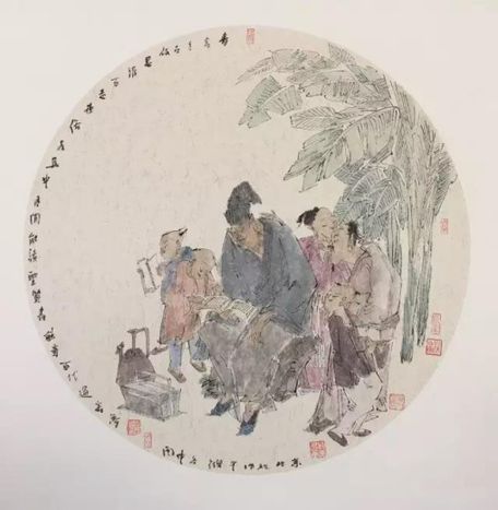 中国画画家顾平逍遥山水中国画展在宜兴举办