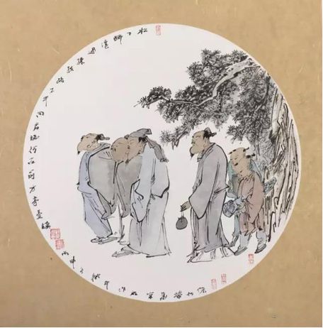 中国画画家顾平逍遥山水中国画展在宜兴举办