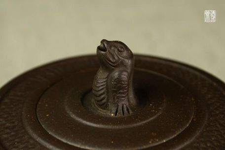 看壶说话·紫砂一厂八十年代金蟾玉璧