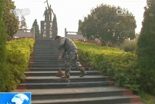 <b>宜兴</b>有座全国首个村级烈士陵园 50位烈士安息于此