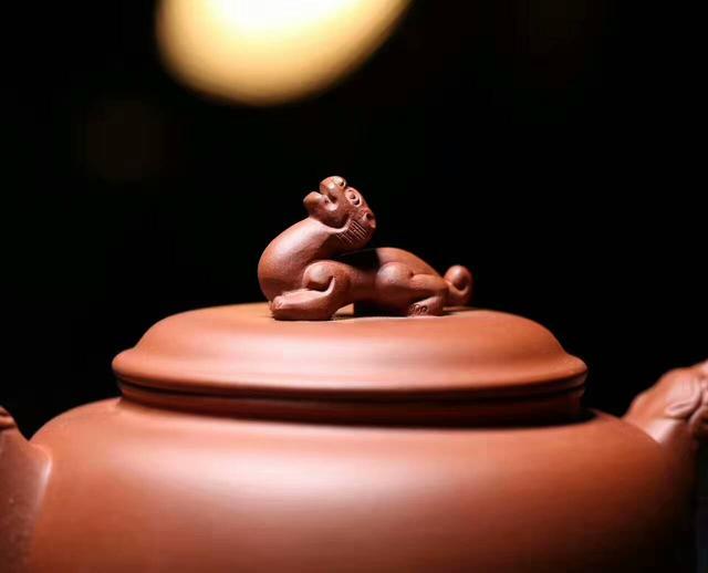 环龙紫砂壶,国工周静大师最新演绎<b>宜兴</b>紫砂壶珍品!