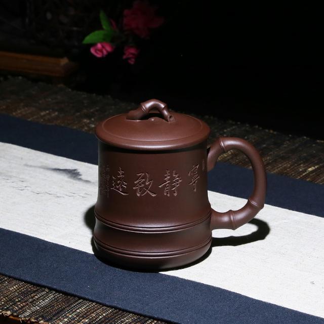 禅意的<b>紫砂</b>茶杯,也能养生