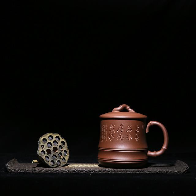 禅意的<b>紫砂</b>茶杯,也能养生
