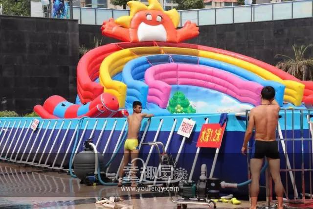 <b>宜兴</b>大型移动水上乐园项目.投资现场