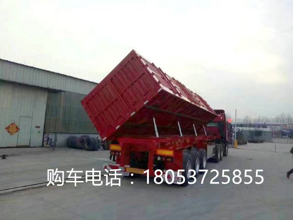 <b>宜兴</b>侧翻 后翻自卸半挂车 轻量化发展