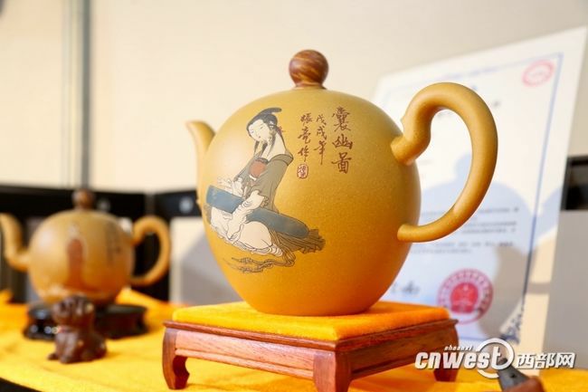 手工紫砂壶大师许敏芳:陕西文化带给我创作灵感